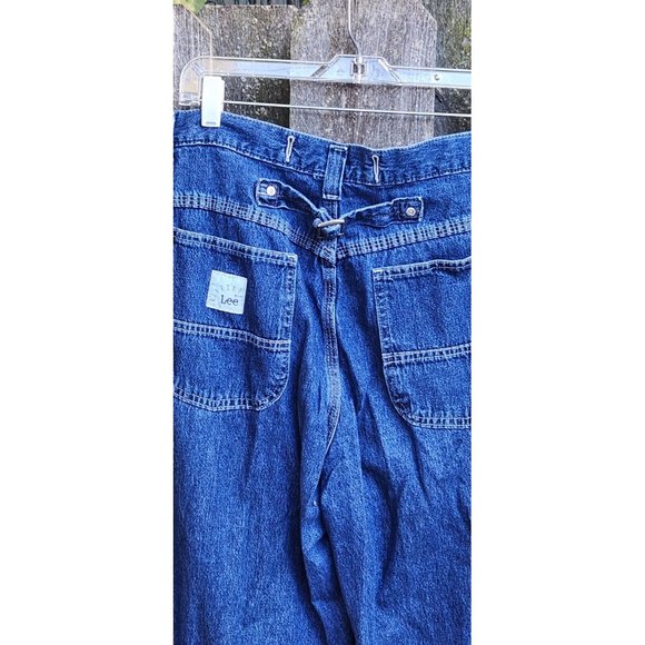 Womens Size 14/34 Jeans Lee 90s Buckle Back Wide Leg - Picture 5 of 10